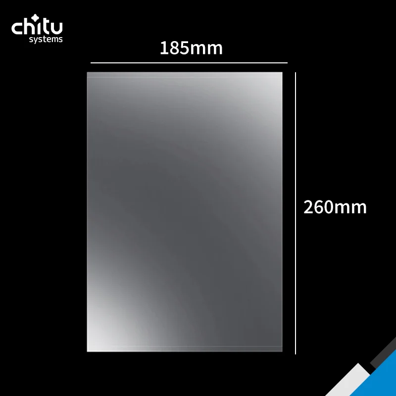 Nfep-film 260x185x0.15 mm para Impressora 3d para Elegoo Saturn Anycubic Fóton Mono x e Outros Polegadas uv 4k