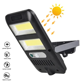 

4pcs 36 COB Solar Light Outdoor LED Solar Lamp Motion Sensor Wall Light Waterproof Solar Powered Sunlight for Garden Decoration