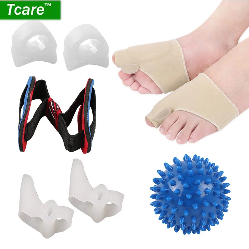

Tcare Bunion posture corrector pads Toe Spreader Bunion Relief Socks Sleeves Toe Stretcher & Separator,Foot Massage