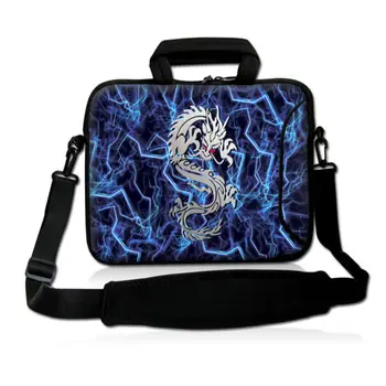 

China Dragon Laptop Shoulder Bag Notebook Messenger Handbag Case 13 14 15 13.3"15.6"12"17" inch For Lenovo MSI