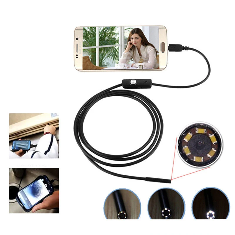 

Endoscope Camera for Android Phone Usb Flexible Camera Endoscope for Cars Endoscopio for Mobile Smartphone Otoscopio Endoskop