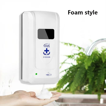 

1200ML Touchless Hand Disinfection Machine Automatic Soap Dispenser Wall-mounted Sensor Mist Spray Hand Sanitizer Disinfection