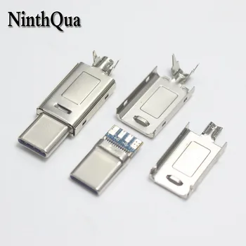 

10set USB C 5A USB Type C Cable USBC Fast Charger OTG Male Plug USB-C Type-c Cable For Xiaomi mi 10 Pro Samsung S20 Macbook iPad