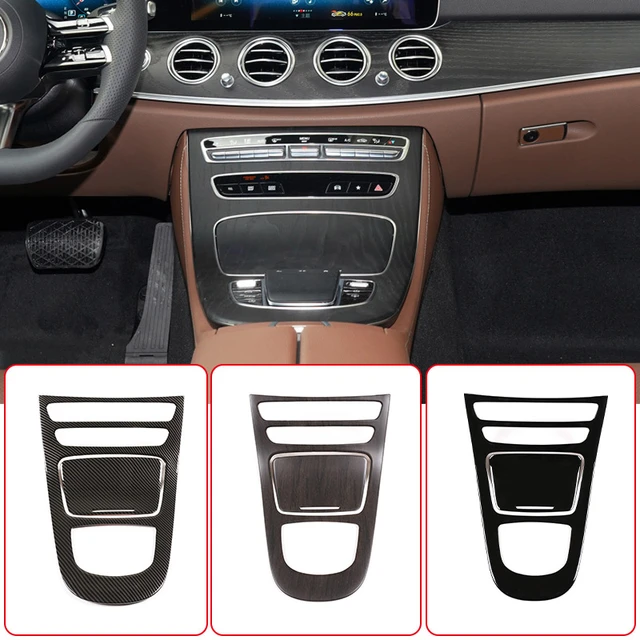 Für 2016-2021 Mercedes-Benz E-Klasse W213 ABS auto center konsole  dekorative panel abdeckung aufkleber, innen dekoration zubehör - AliExpress