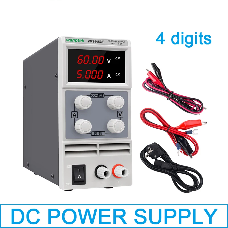 DC 0-30V 0-10A Power Supply Adjustable Switching Regulator LED Digital Converter