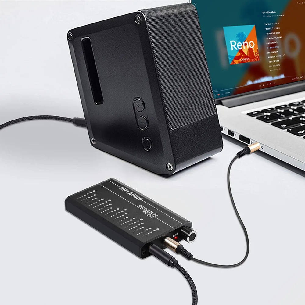 SUCA мини HIFI высокой мощности усилитель для наушников портативный усилитель для ушей с двойным NE5532 Op Amp для Мобильный телефон сделай сам