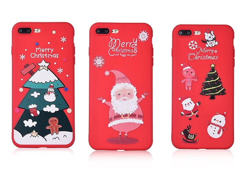 10 шт для Apple iPhone 11 Pro Max мягкий, роскошный, из ТПУ Рождественский чехол для iPhone XS Max X XR 8 7 6 6s Plus iPhone 8 plus, 7 plus, чехол для телефона