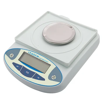 

LEADZM B3003T 300g / 0.001g Portable Electronic Balance Laboratory Scale White _WK