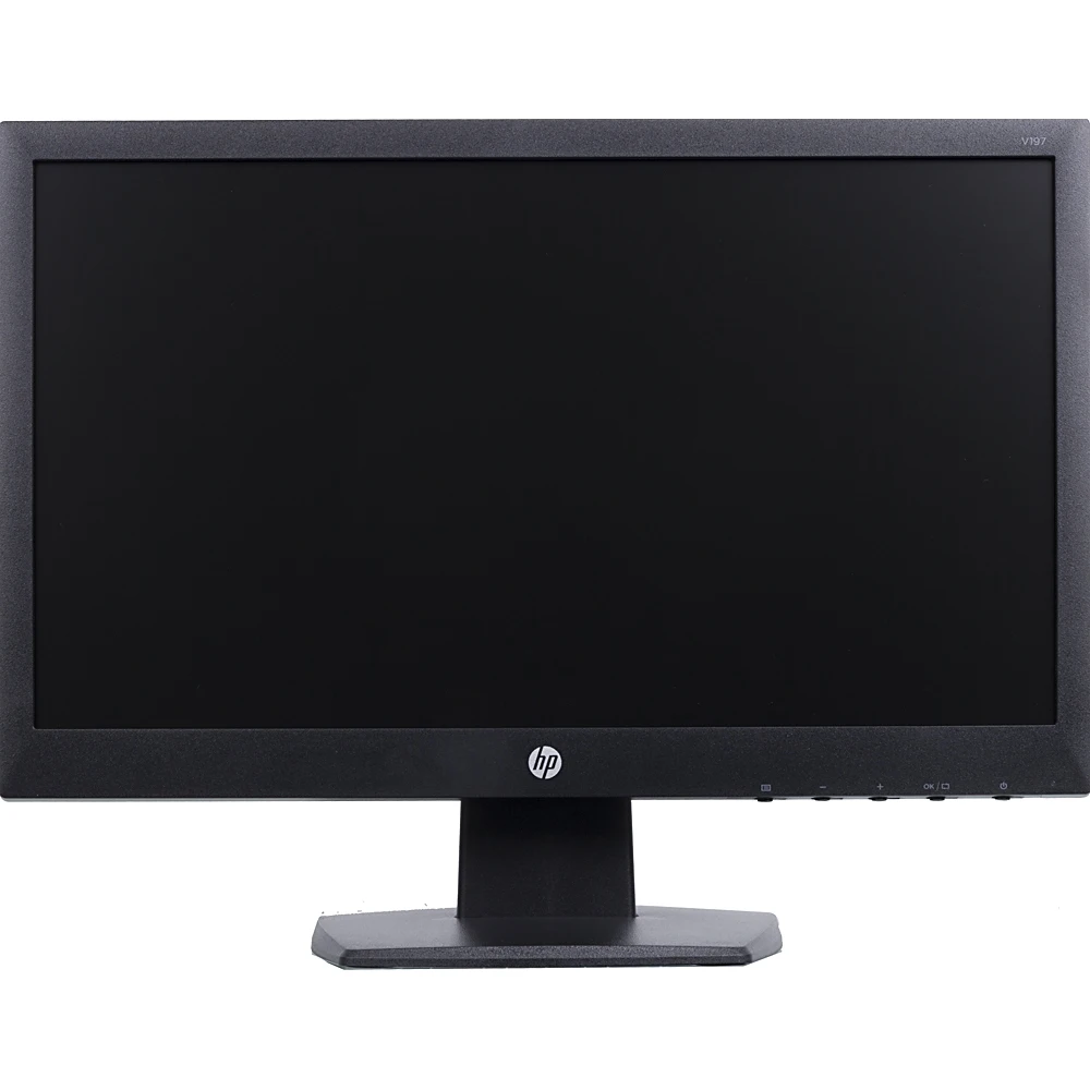 Монитор HP 18.5" V197 черный TN LED 5ms 16:9 DVI Mat 200cd