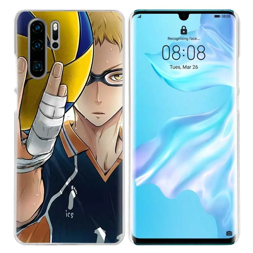 Haikyuu Hinata чехол для huawei mate 30 20 10 P20 P30 Lite Pro P Smart Y9 Prime Honor 8A 8X 10i PC Чехлы для телефона