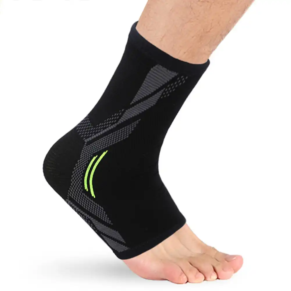 sport ankle pad breathable elastic foot warp brace support pad