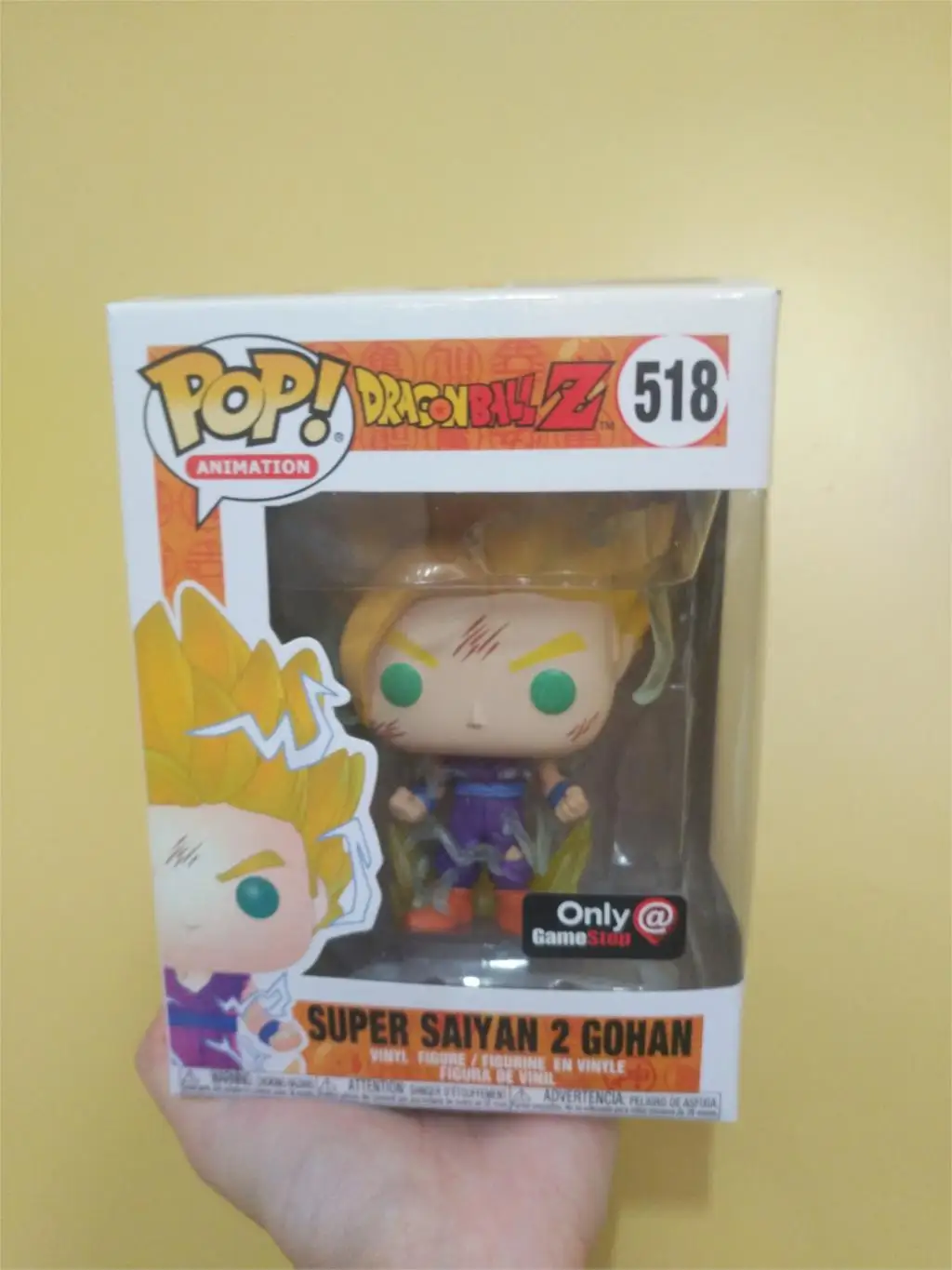 Funko Pop Dragon Ball Z Super Saiyan son gohan виниловые фигурки модель игрушки