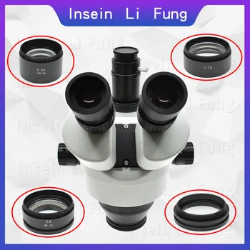 

0.5X 0.7X 2X WD30 WD100 WD130 WD165 Binocular Trinocular Microscope Stereo Microscope Auxiliary Objective Lens Barlow Lens