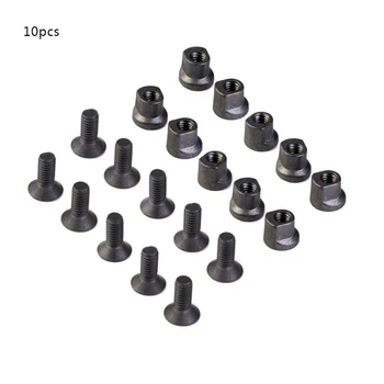 

20Pcs/lot Metal Screw And Nut Replacement Set Fit M-LOK Rail Sections For Hunting Keymod Rail Sections Accessories