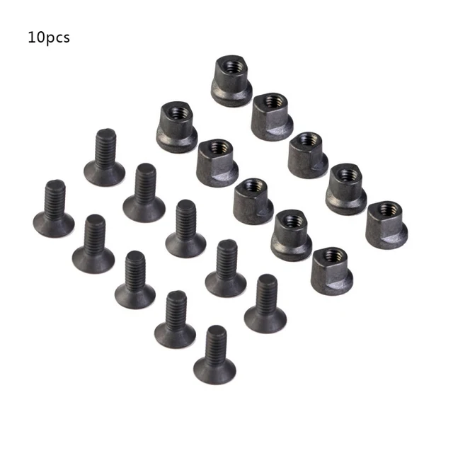 US $2.08 20Pcs/lot Metal Screw And Nut Replacement Set Fit M-LOK Rail Sections For Hunting Keymod Rail Secti