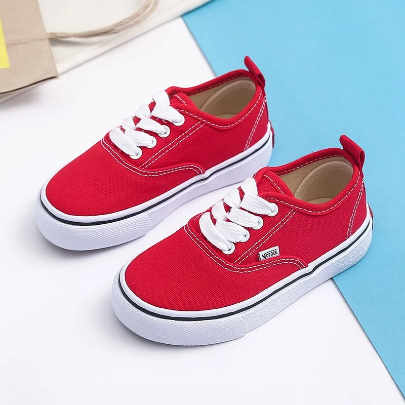 children's shoes for sale 2021 Ins New Fashion Children Canvas Sneakers Boys Girls Basic Sneakers Autumn Spring New Children Canvas Shoes child shoes girl Children's Shoes