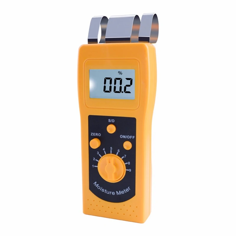 

Instrument DM200T High Performance Portable Digital Textile Moisture Meter Humidity Measuring LCD Display