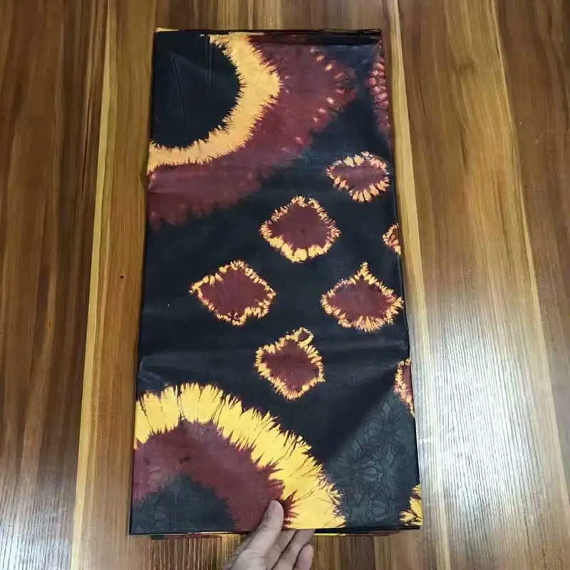 Таз riche getzner африканская ткань хлопок морская парча ткань вышитые женские Базен riche ткани XXA35 3