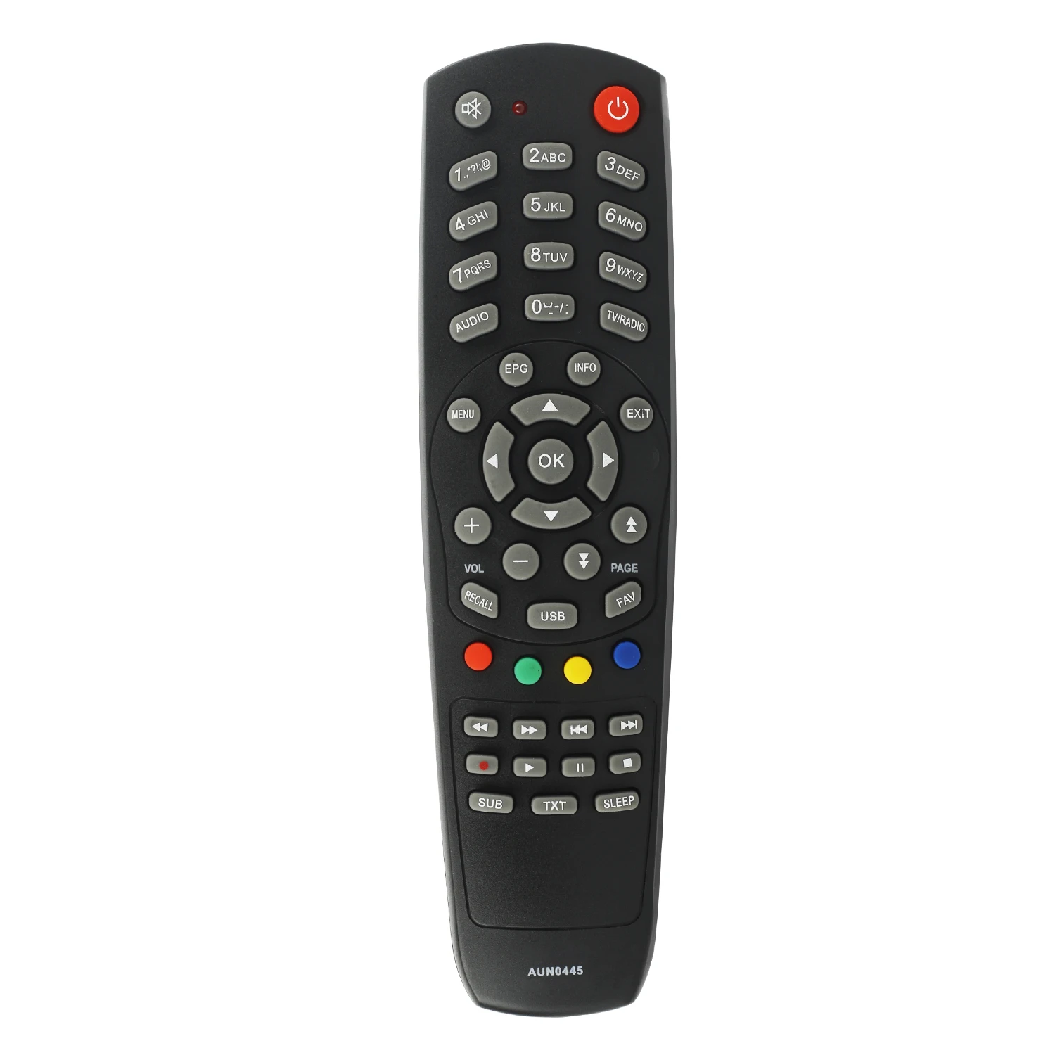 Universal Remote Controller Satellite Receiver All model can use East Eastern Europe Africa tv dvb box SBSR-111PVR HSR603 HSR576 |
