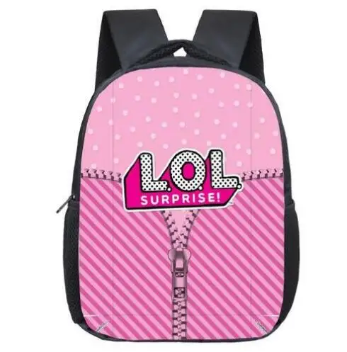 Милый рюкзак для девочек 12 дюймов детского сада розовые маленькие сумки книг