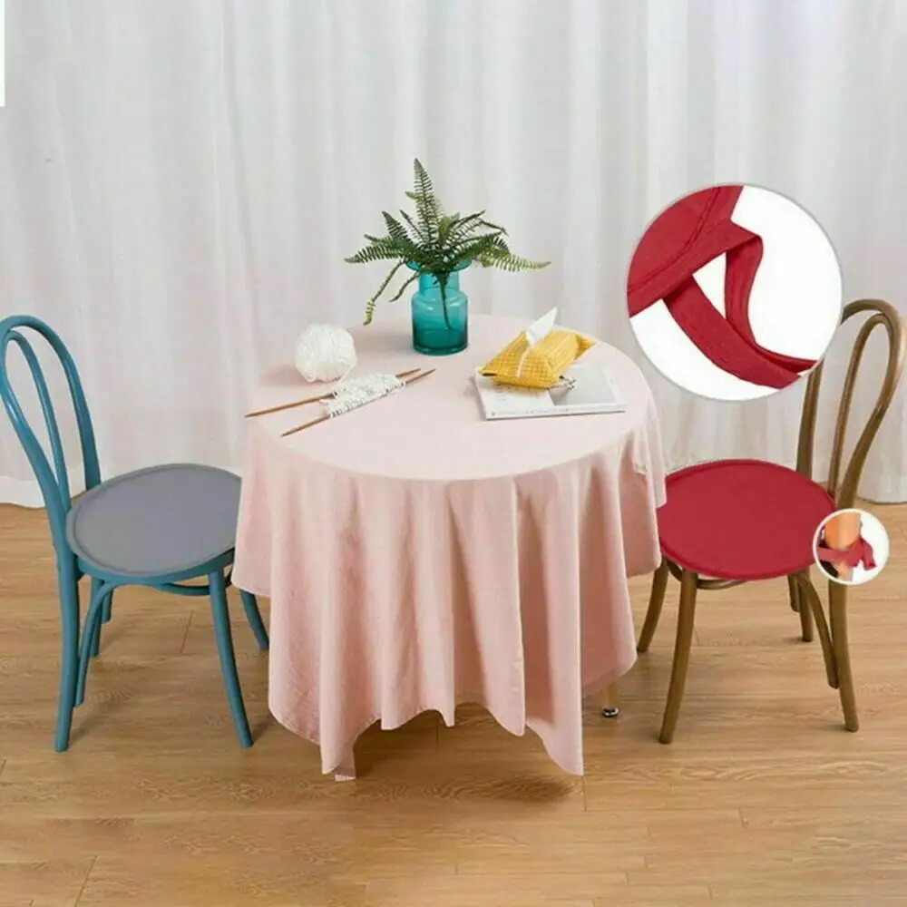 Round Seat Pads for Chair, Cushion, Multicolor, Garden, Patio, Home, Kitchen, Office, Indoor, Outdoor, Dining 3