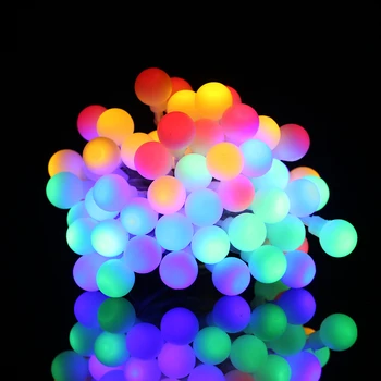 

7M 60leds Fairy Lights Garland LED Ball String Lights Waterproof For Christmas Tree Wedding Home Decoration New Year