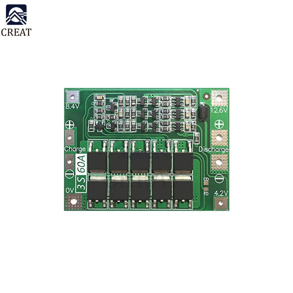 Chargeur multiport 3S/4S BMS 40A/60A équilibré renforcé
