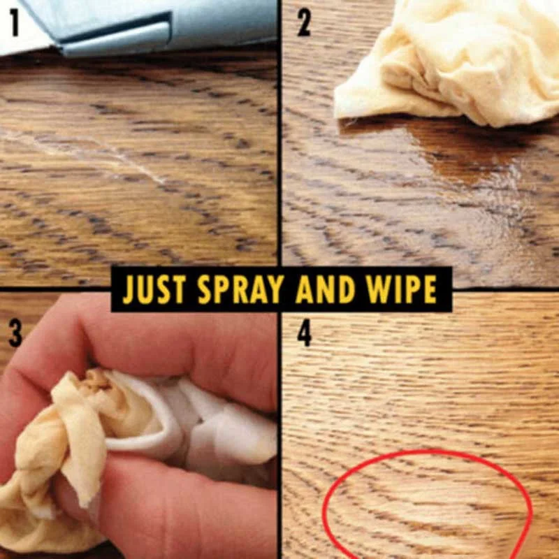 2 Pcs Instant Fix Wood Scratch Remover Repair Paint for Wooden Table Bed Floor UND Sale