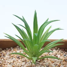 1 шт. искусственный меч трава суккулент завод Декоративные колья и ветер Спиннеры сказочные миниатюры сад Террариум с мхом ремесла