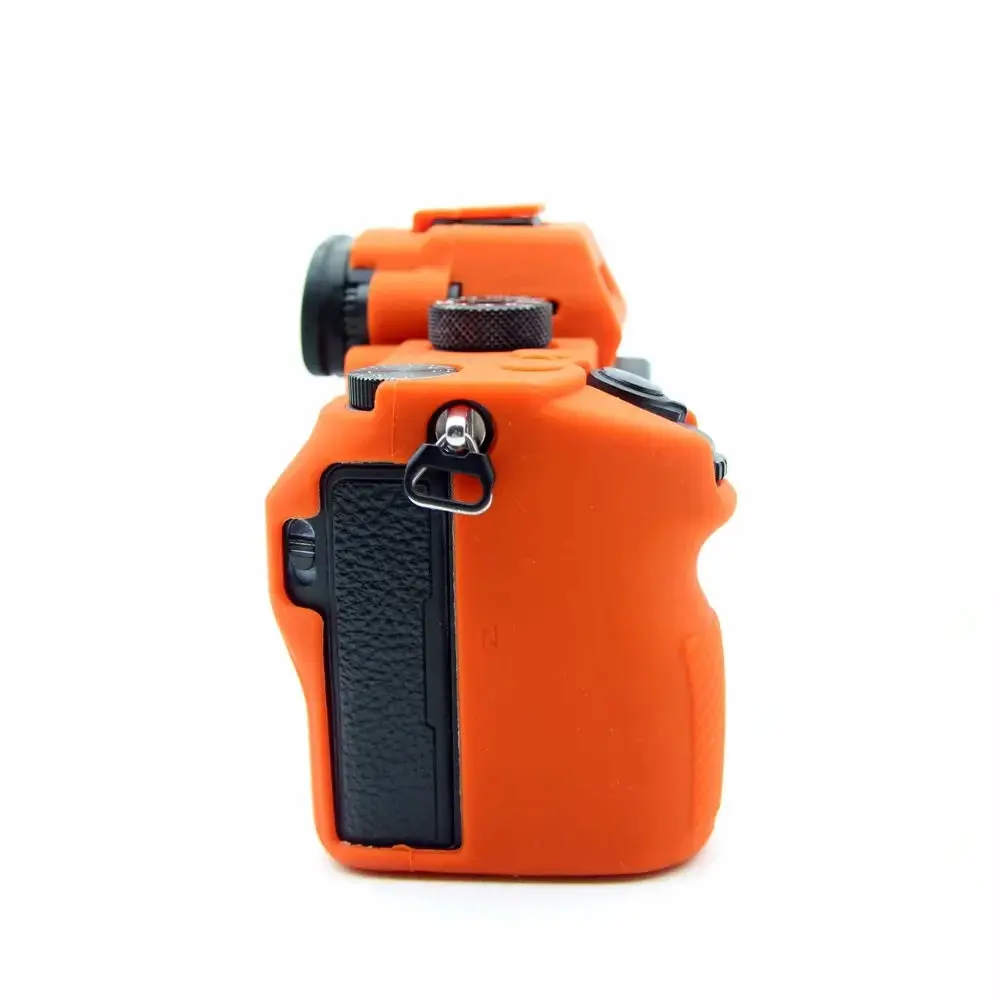 Мягкий силиконовый резиновый чехол для корпуса камеры Sony A7III A7R3 A7 Mark 3 A73 A7M3 сумка