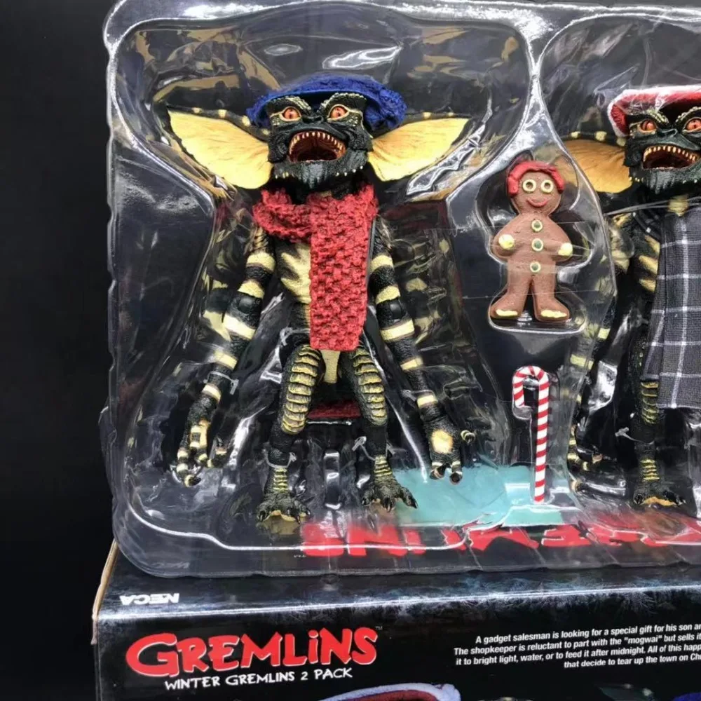 2 шт. Neca Gremlins зима Рождество Gremlins фигурка коллекция модель рождественские детские подарки куклы