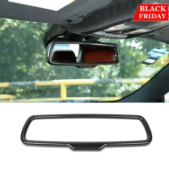 

New Rearview Mirror Ring Trim High quality For Doage Challenger 2015-2019