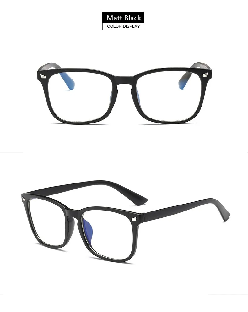 Синий светильник, очки для мужчин, компьютерные очки, игровые очки, прозрачные, защита UV400, очки, оправа для женщин, анти синий луч, очки