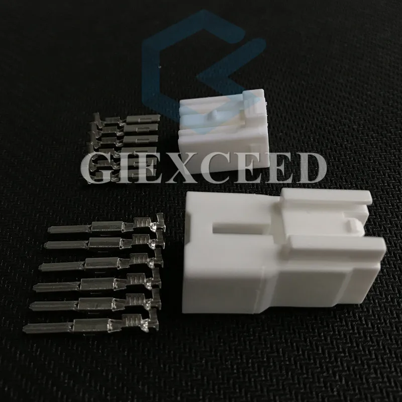 2 комплекта 6 Pin MG651044 MG 651044 автомобильный соединитель провода гнездовой