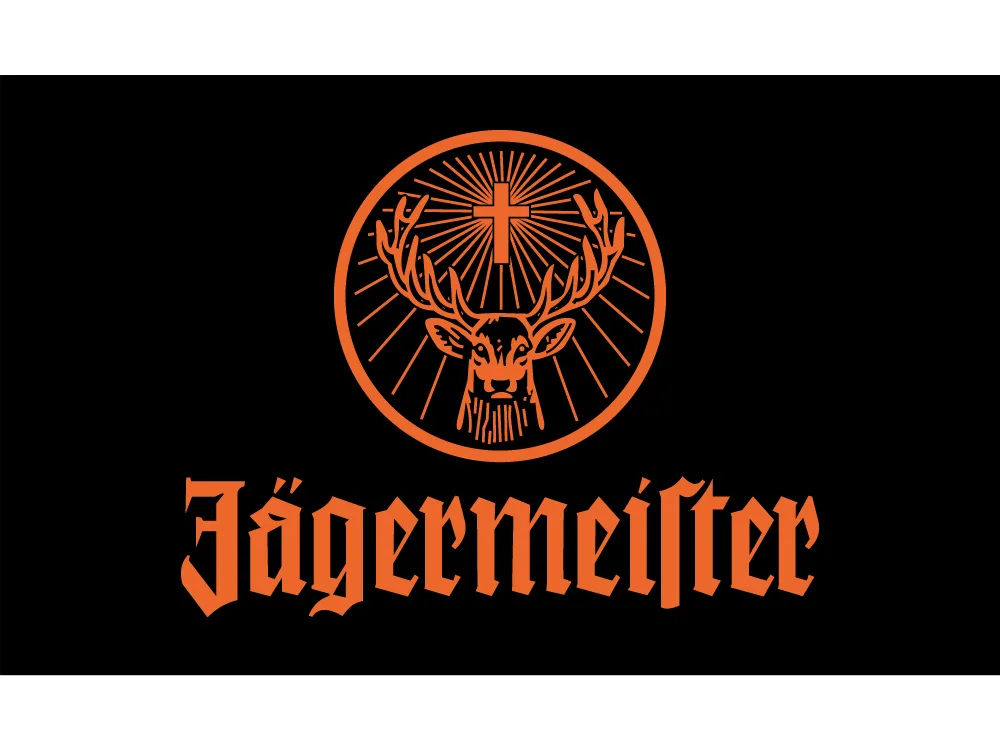 3x5 футов Летающий 90*150 см jagermeister Jagermeister Гигантский Большой черный флаг полиэстер баннер