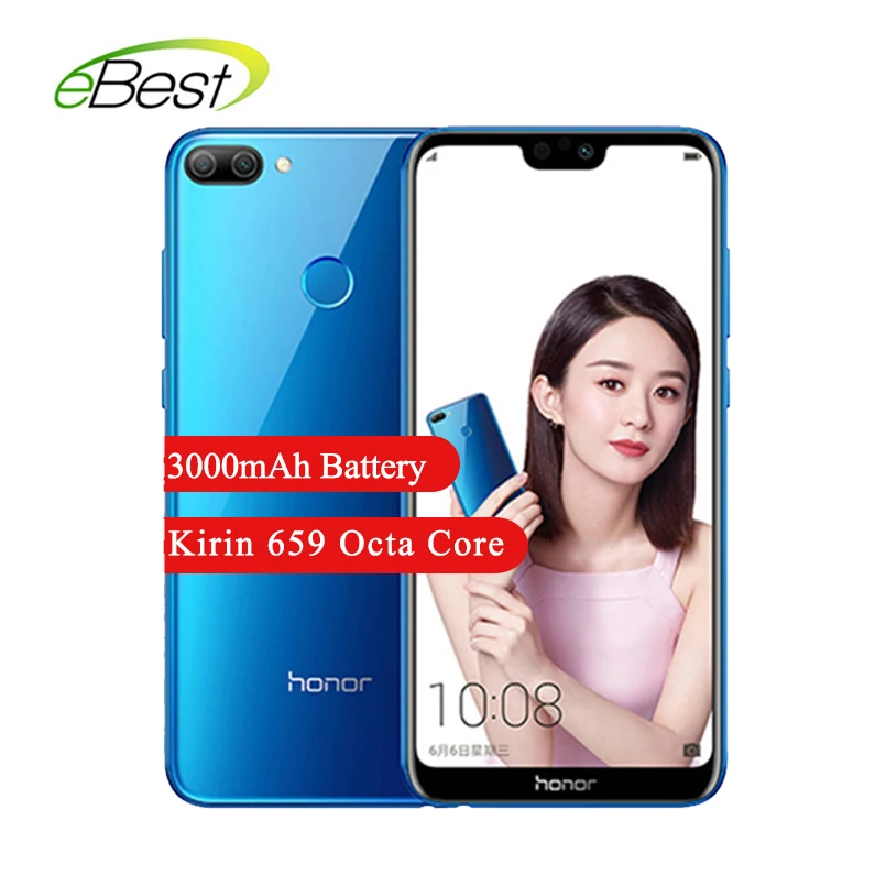 Honor 9i LTE Смартфон Andriod 3 Гб оперативной памяти 32 встроенной 13 0 + 2 Мп 5 84 дюймов 2280x1080