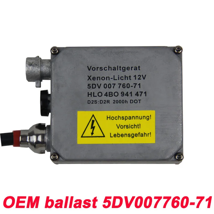 XenonHID балласт D2R D2S оригинальный 5DV 007 760 63 HID блок управления|Лампы для