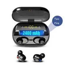 MeterMall Беспроводные наушники с Bluetooth, спортивные наушники с громкой связью, беспроводные стерео водонепроницаемые наушники с шумоподавлением