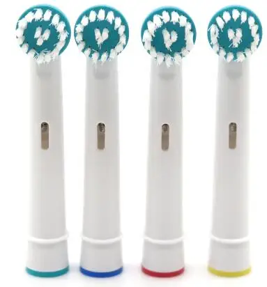 구강 B OD-17A 전동 칫솔 헤드 교체, 전문 치료, 교정 교정기, 치아 청소 도구, 4 개/세트 2
