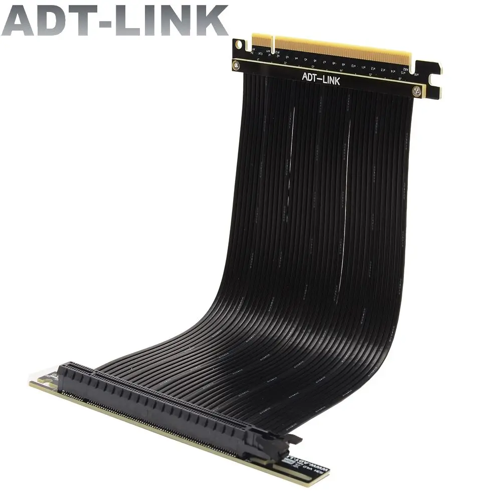 Cavo Adattatore Pcie X16 A X16 Gen3 Schede Video Grafiche Estensione Pci Express 3.0 Cavo Riser Flessibile Gpu Verticale Per Custodia Atx