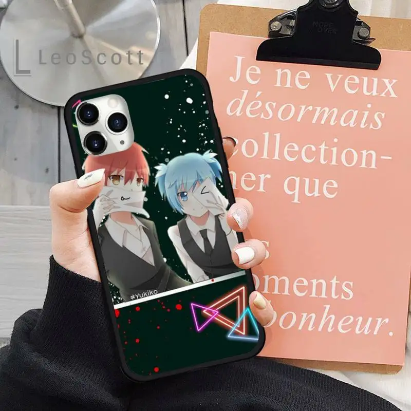 Karma akabane assasination classroom Phone Case for iPhone 11 12 pro XS MAX 8 7 6 6S Plus X 5S SE 2020 XR iphone 7 case