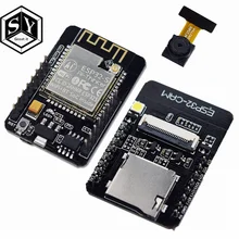 1 Uds excelente IT ESP32-CAM WiFi + Bluetooth módulo Cámara Placa de desarrollo de módulo ESP32 con módulo de cámara OV2640 2MP para Arduino