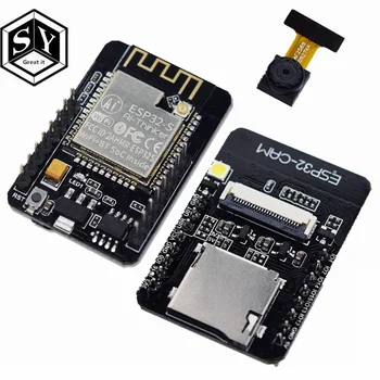 

1PCS Great IT ESP32-CAM WiFi + Bluetooth Module Camera Module Development Board ESP32 with Camera Module OV2640 2MP For Arduino