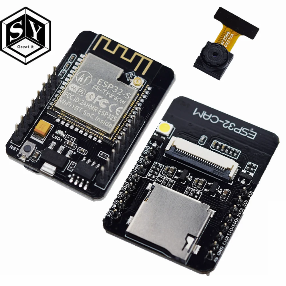 ESP32 CAM MB WiFi + Bluetooth модуль Камера макетная плата с OV2640 2MP для Arduino|Интегральные схемы|