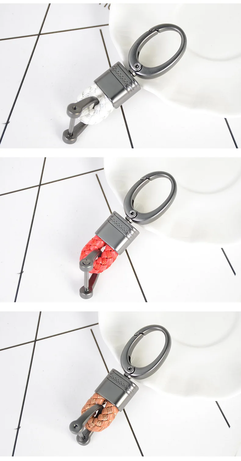 Металлический кожаный брелок для ключей на заказ креативные подарки ручной работы маленькая сувенирная рекламная продукция брелок для ключей