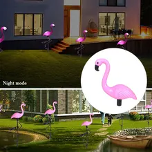 Фламинго Водонепроницаемый красивый пейзаж лампа газонный садовый светильник лампа светодиодный домашний подарок цветок наружное Садоводство украшение