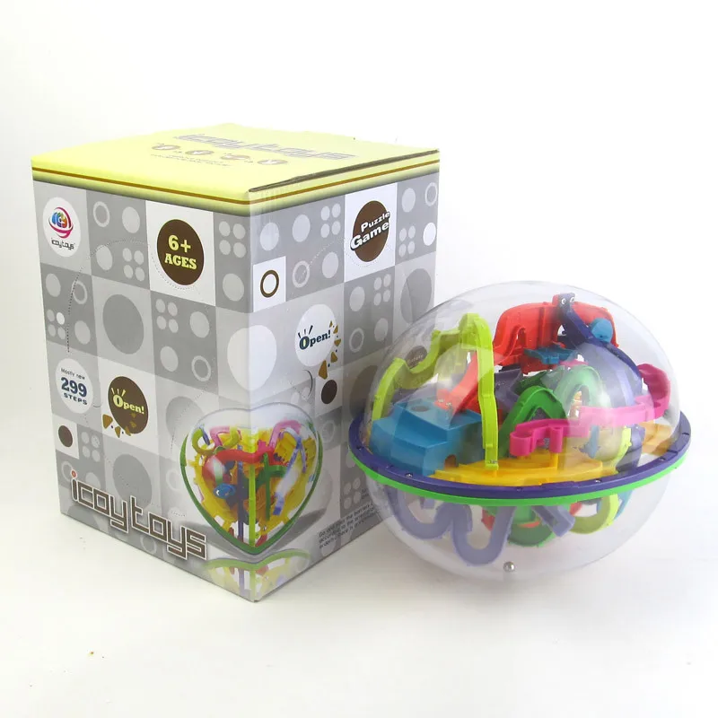 Начальная школа студента развивающая игрушка Aikeyou 3D Perplexus 299 равновесия тяжести фантазия интеллект мяч
