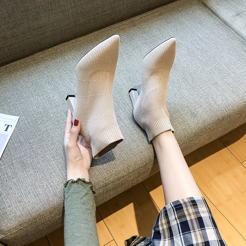 Bootee/ г.; женские ботинки на низком каблуке; ботинки на шнуровке; женская обувь; осенние ботиночки; женские роскошные дизайнерские ботинки челси с круглым носком