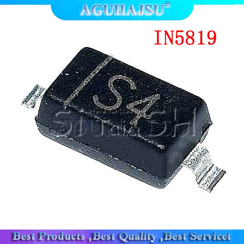 100 шт./лот 0805 S4 B5819WS smd диоды IN5819 SOD-323 Auf Lager | Электронные компоненты и