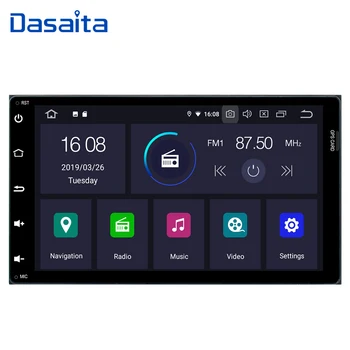 

Dasaita 9" HD Screen Android 9.0 Car Radio 2 din for Toyota Corolla Auris Fortuner 2017 GPS Bluetooth Auto Stereo MP3 Plyaer